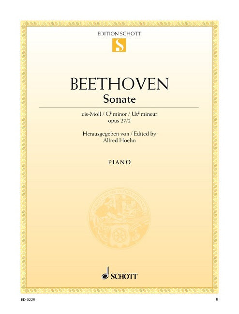 Sonate cis-Moll op.27,2 (Mondscheinsonate) - Beethoven, Ludwig van