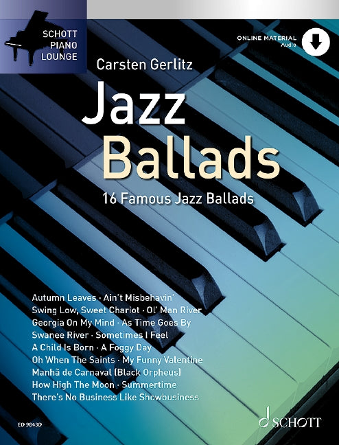 Ballades jazz (+audio en ligne) pour piano