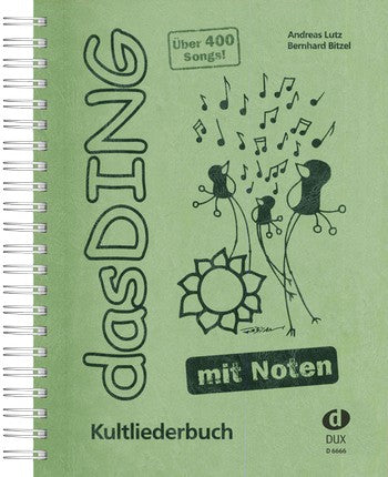 Das Ding mit Noten Band 1 Songbook Melodie/Texte/Akkorde - Bitzel, Bernhard - Musik-Ebert Gmbh