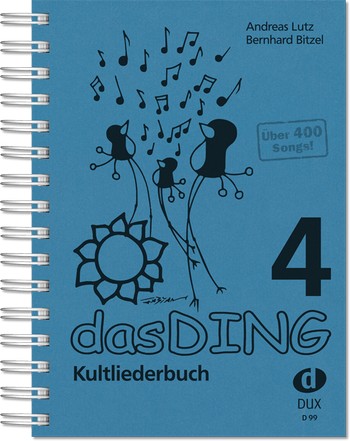 Das Ding Band 4 Kultliederbuch mit Texten und Akkordsymbolen (A5)