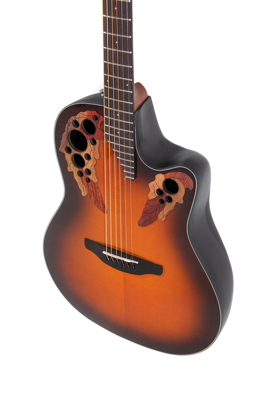 Ovation Celebrity Elite Plus CE44-1-G Sunburst Elektro-Acousticguitar - Musik-Ebert Gmbh