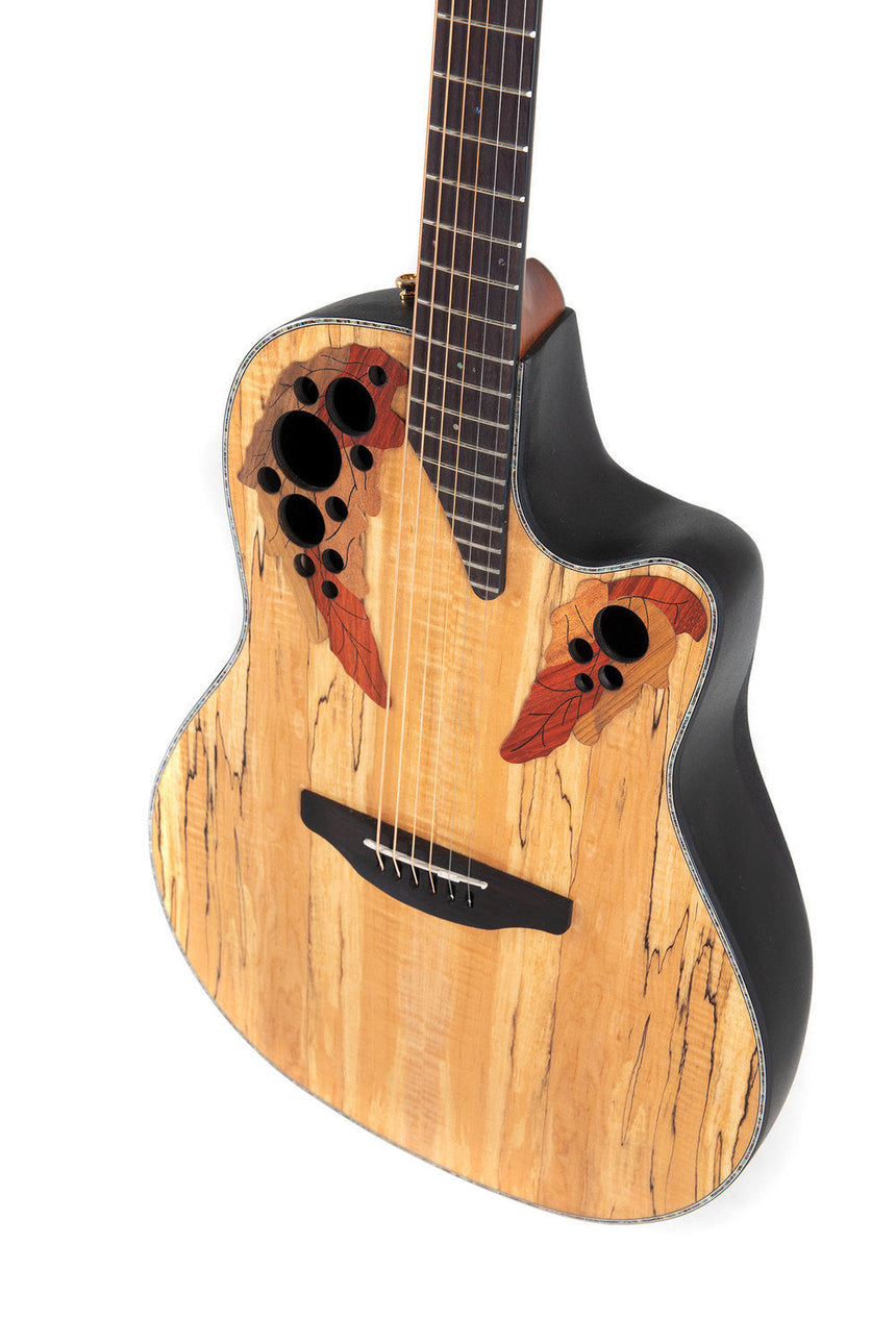 Ovation Celebrity Elite Plus CE44P-SM-G Spalted Maple Elektro-Acousticguitar - Musik-Ebert Gmbh