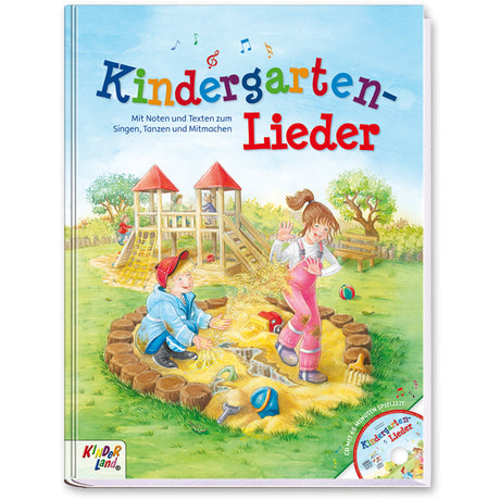 Kindergarten-Lieder - mit CD - Musik-Ebert Gmbh