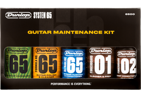 DUNLOP - Kit d'entretien guitare ADU 6500, 5 pièces