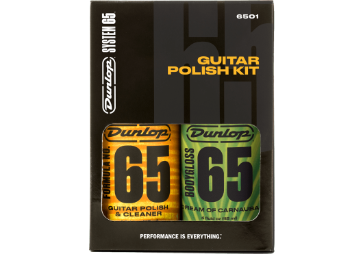 DUNLOP - Kit de polissage pour guitare ADU 6501 (2 pièces)