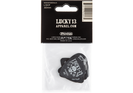 Lucky 13 Series III, 0,60 mm, Pack Joueur (6 pcs.) - ADU L13CP60