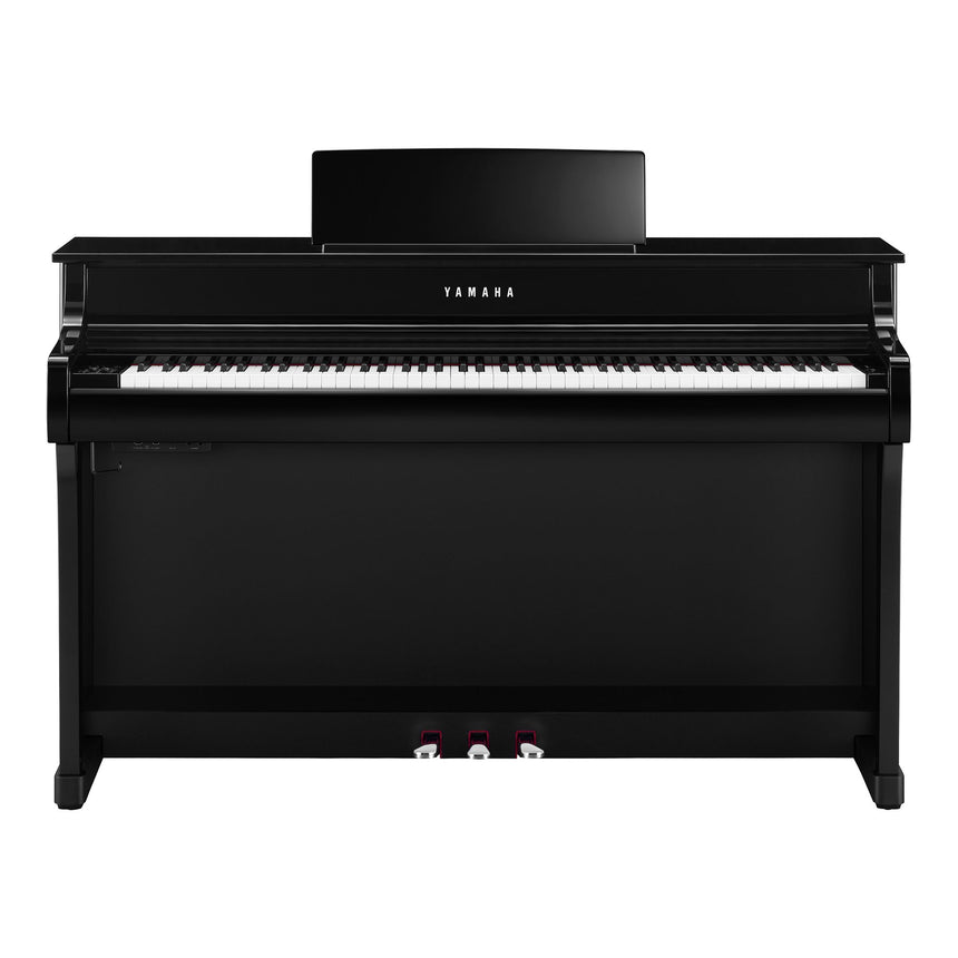 Yamaha CLP 835 Schwarz Poliert Bundle mit Bank und Kopfhörer - (130€ Cashback nach Kauf direkt von Yamaha)