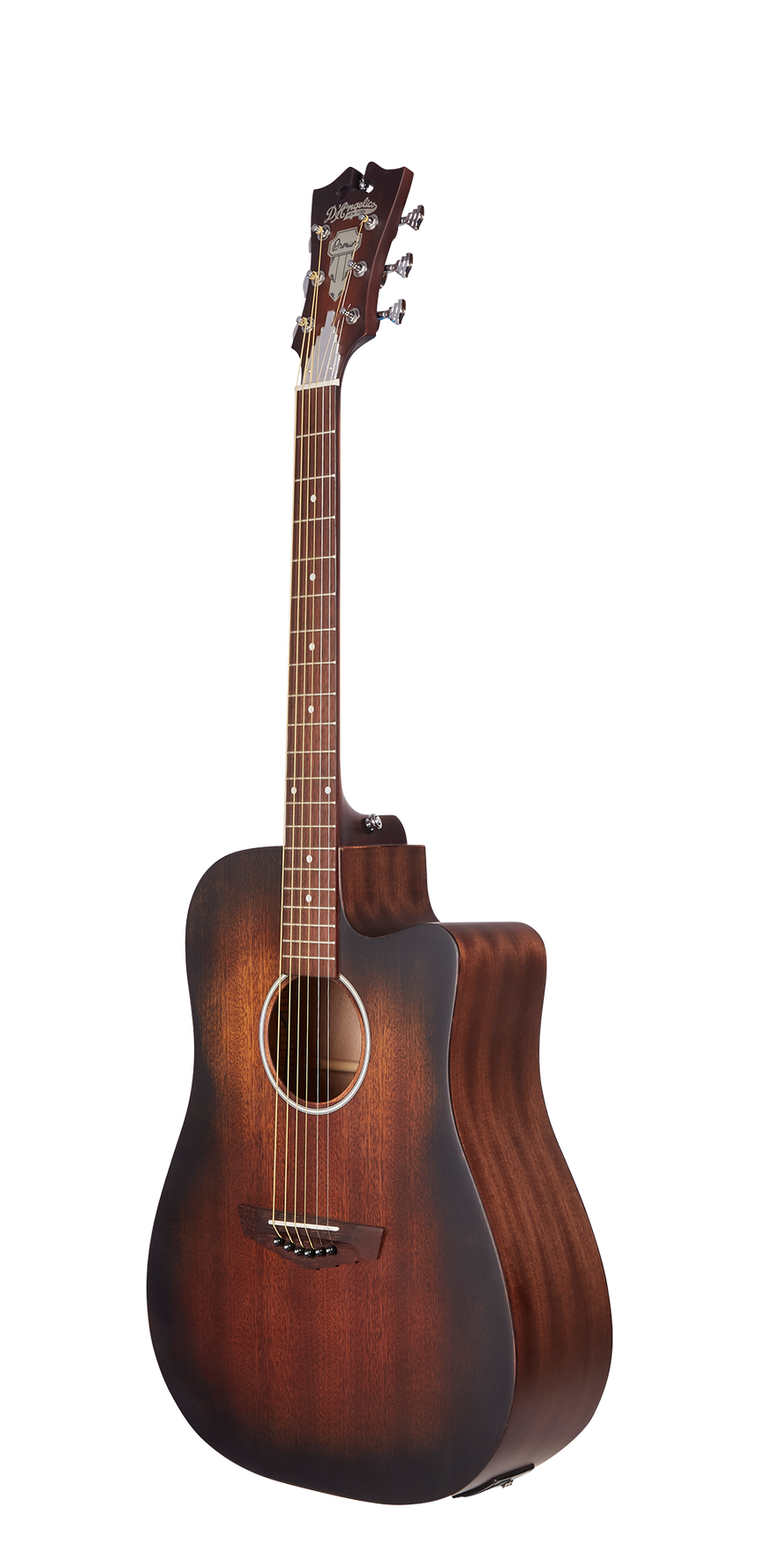 D'ANGELICO Premier Bowery LS Aged Mahogany Westerngitarre