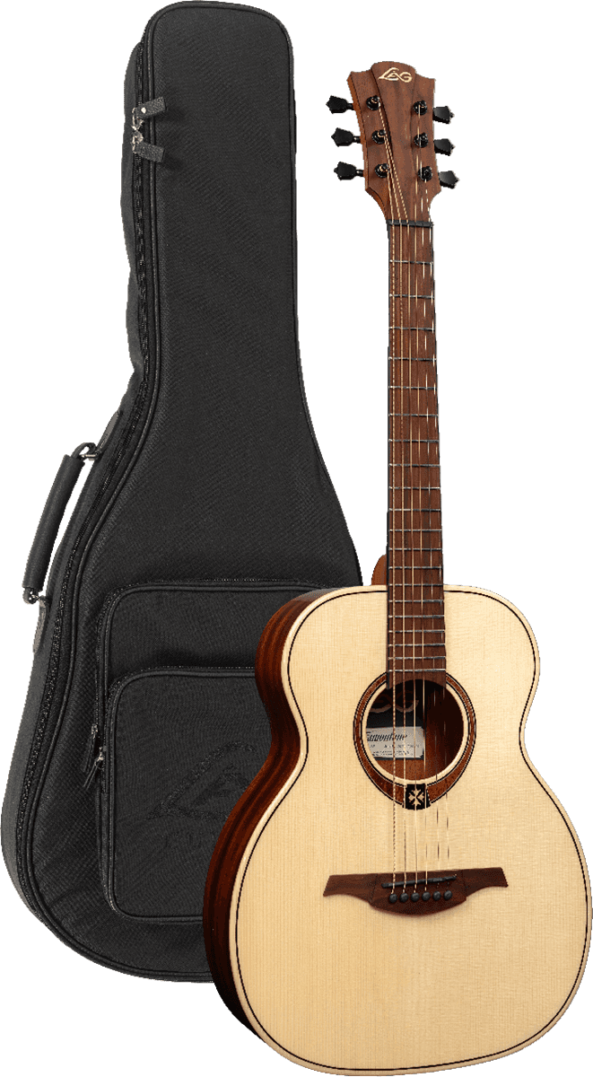 LÂG - GLA TRAVEL-SP Reisegitarre mit Tasche