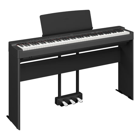 Yamaha P-225 Black Bundle avec support, pédales et écouteurs - (50 € de cashback après achat directement auprès de Yamaha)