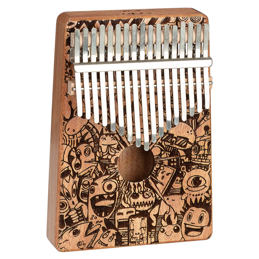 Sela Art Series Kalimba 17 Petit Monstre Laser