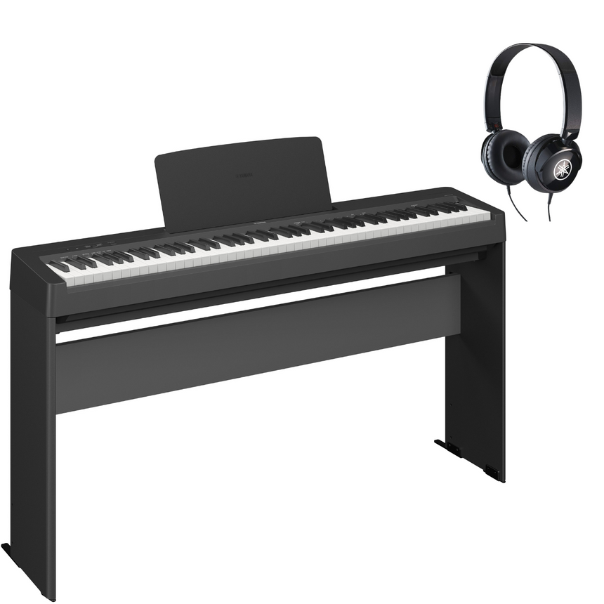 Yamaha P-145 bundle with stand and headphones