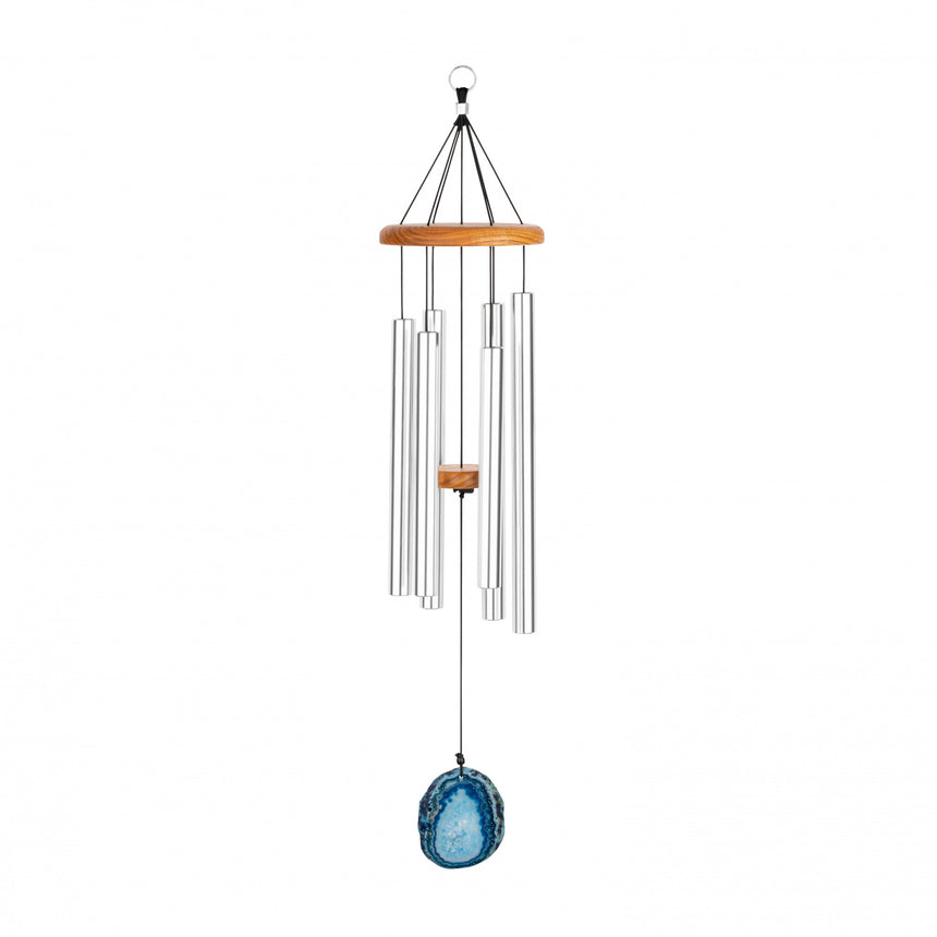 MEINL Sonic Energy Blue Agate Meditation Chime, 29" / 73 cm, 432 Hz, Silber - Musik-Ebert Gmbh