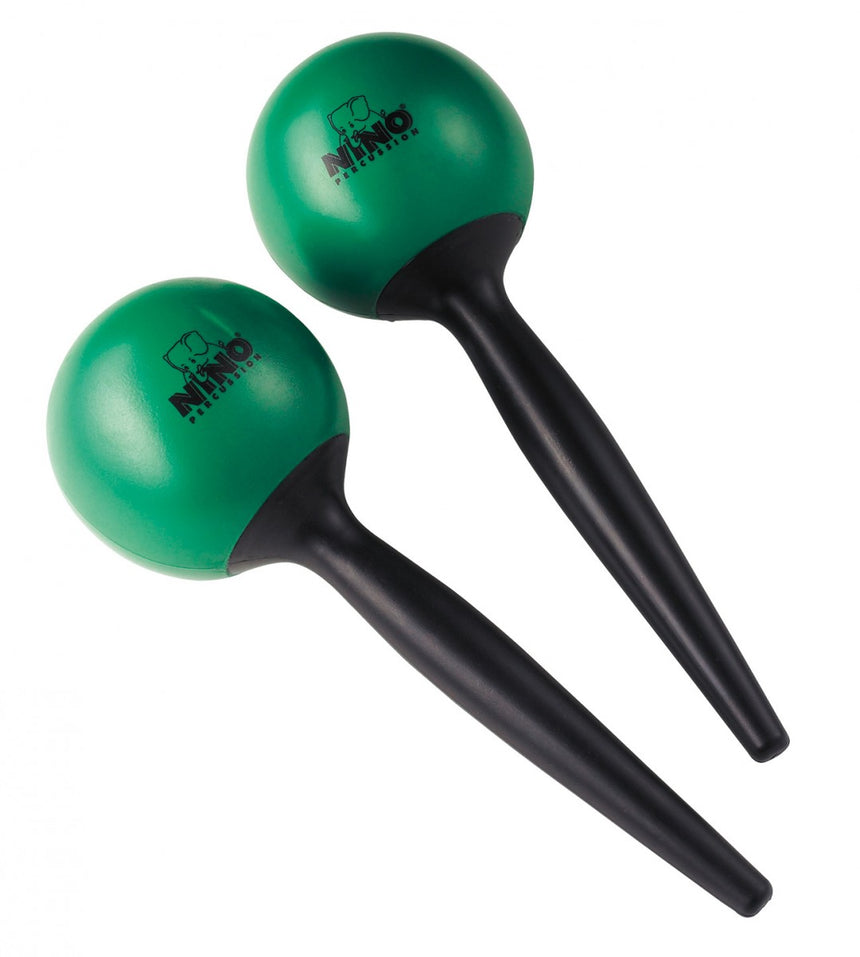 NINO Percussion Plastik Maracas - grün, rot - Musik-Ebert Gmbh